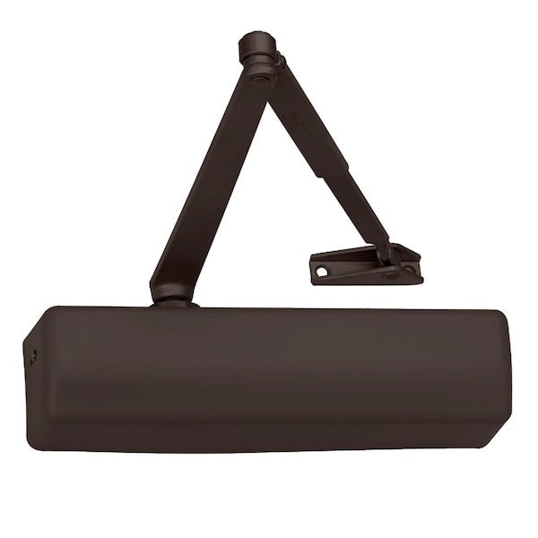 Surface Door Closer, HD Hold Open Arm, Size 1-6, Sprayed Bronze